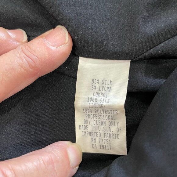 Vtg Betsey Johnson Black Label Women’s 10 Animal Print Dress Silk Mini Y2K NWT - Picture 7 of 16